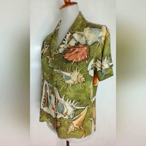 JAMS WORLD SEASHORE BLOUSE - Picture 1 of 10
